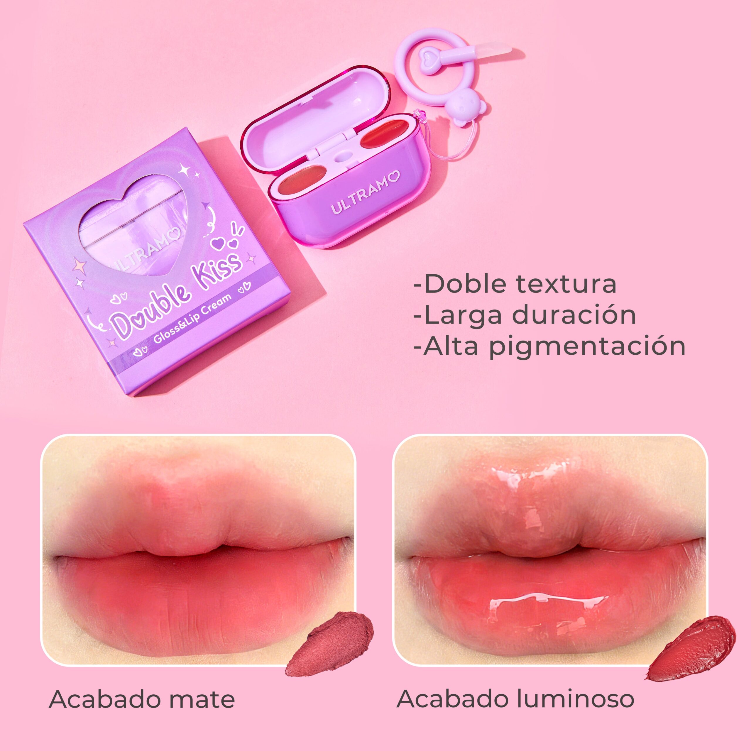 ULTRAMO Brillo&Crema Labial FL602 - Imagen 11