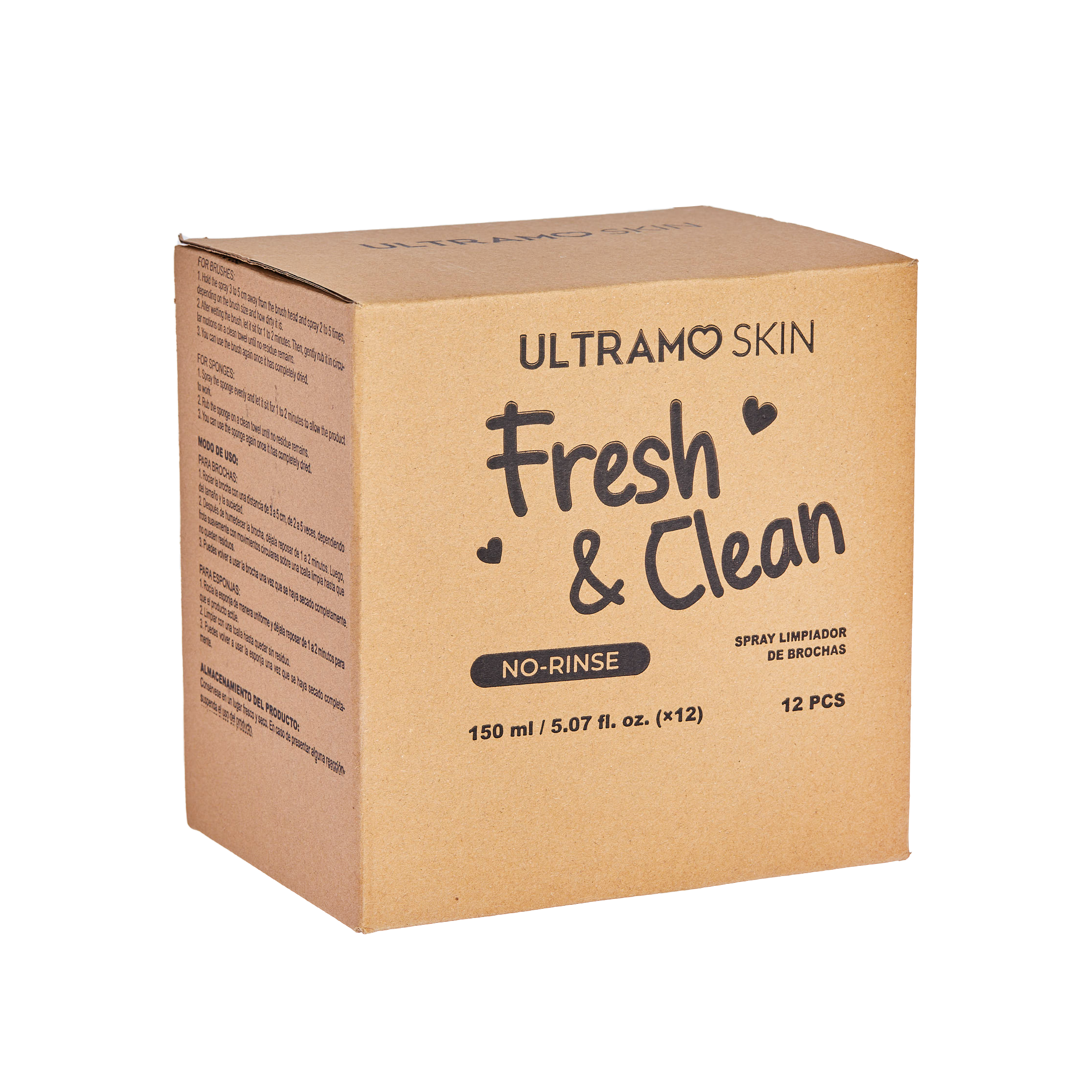 ULTRAMO Spray Limpiador de Brochas 150ml FP604 - Imagen 2